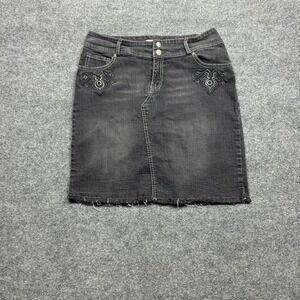 Y2k Xhilaration‎ Denim Skirt Size 11 Womens